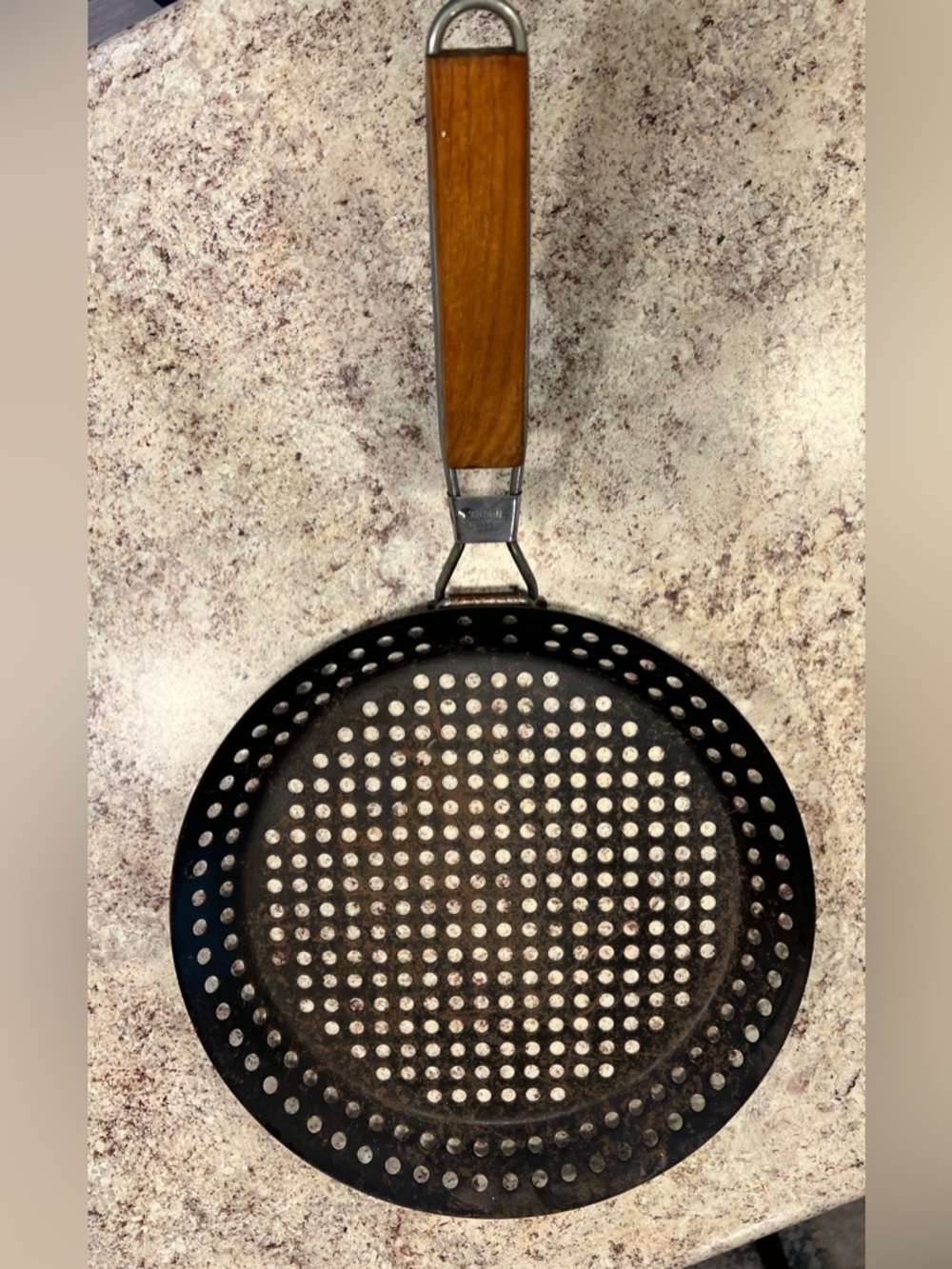 12 Inch Grill Pan with Removable Handle